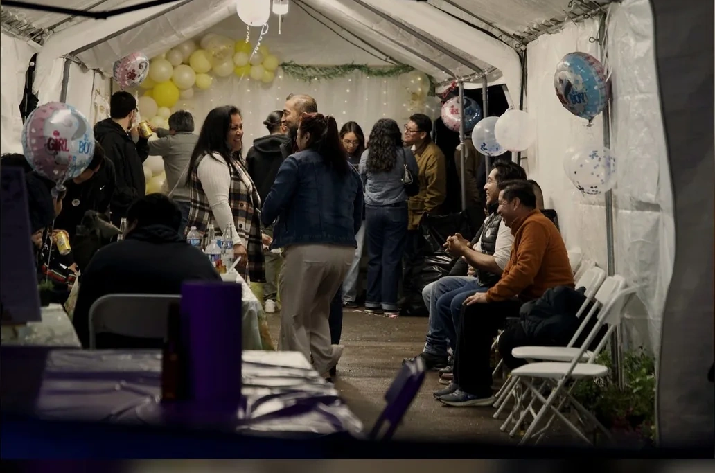 Real quinceañera celebration